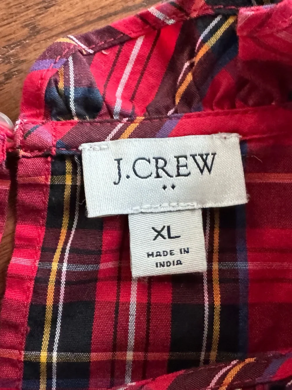 J. Crew charming red